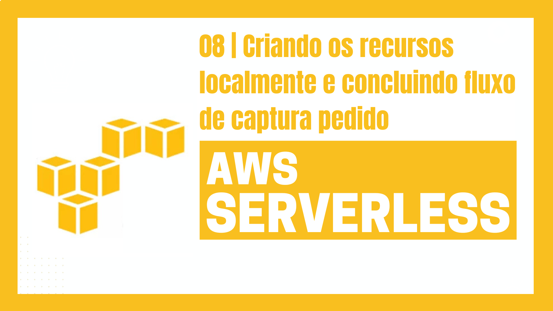 Criando os recursos localmente (Dynamo e Sqs) e concluindo fluxo de captura pedido